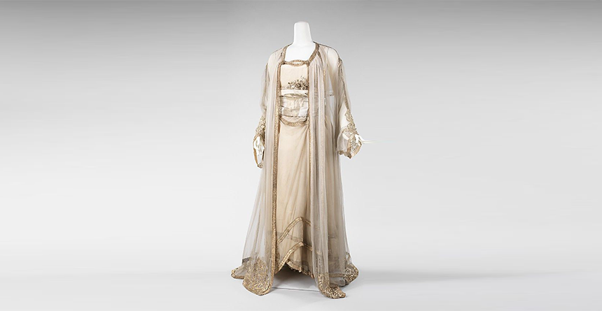 платье-халат в истории Франции